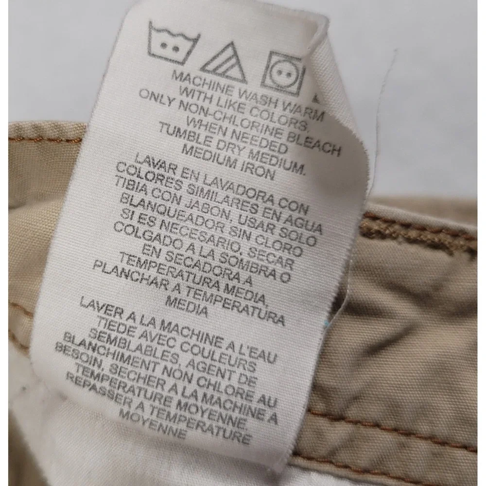 Lee Dungarees Men's Khaki / Tan Cargo Utility Shorts Size 34